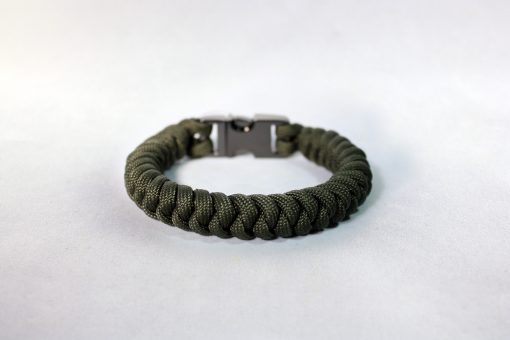 army green bracelet Front