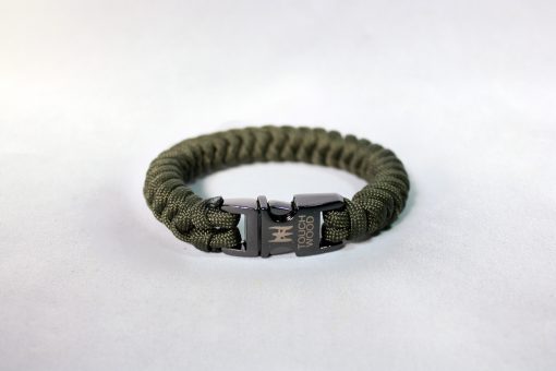 army green bracelet back