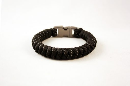 black reflect bracelet