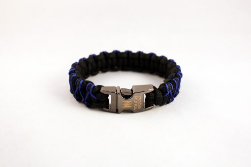 black royal bluye mini braid back