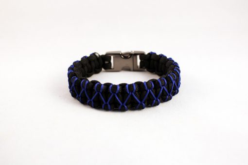 black royal bluye mini braid front